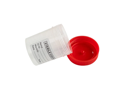 Urine Specimen Bottle Cup with Temperature Strip