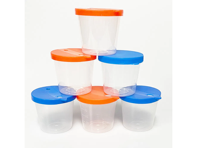 Sterile 40ml Sputum Container /Cup with Transparent Color